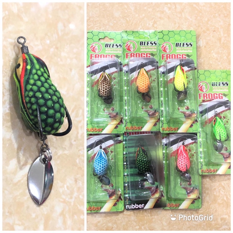 Soft Lure 5 gram 3cm Bless Cricket Frog