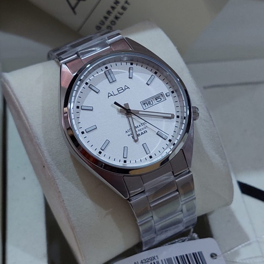 Jam Tangan Alba Automatic Pria AL4329 AL4329X1 Original Bergaransi Resmi 1 Tahun