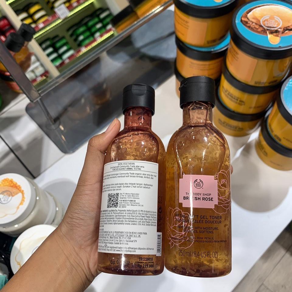 The Body Shop British Rose Petal-Soft Toner 250ml