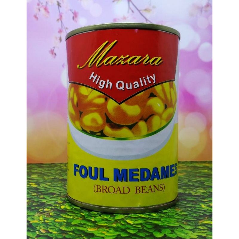 Foul Medames Mazara 397gram Fava Beans Hidangan Kacang Arab Kaleng