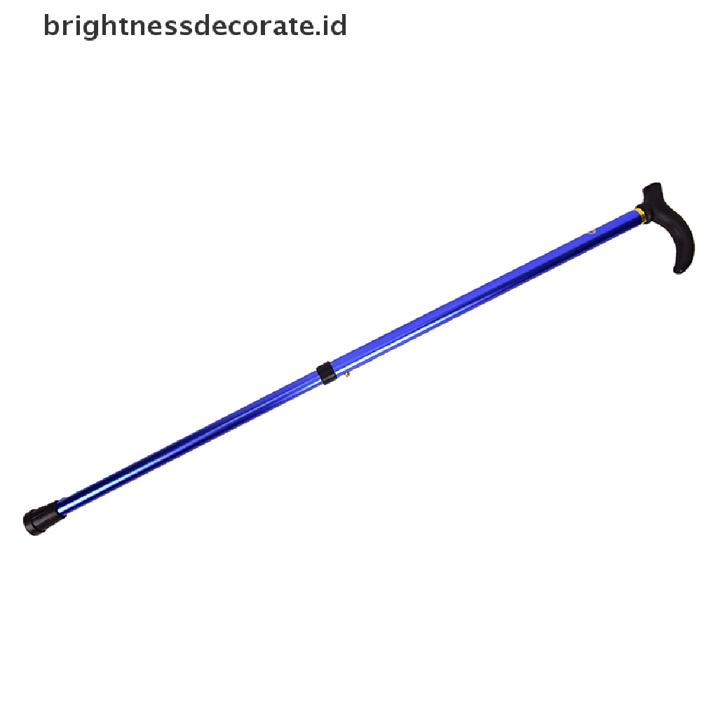 Tongkat Jalan Teleskopis Bahan Aluminum Karet