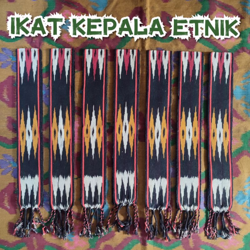 Ikat Kepala etnik tenun