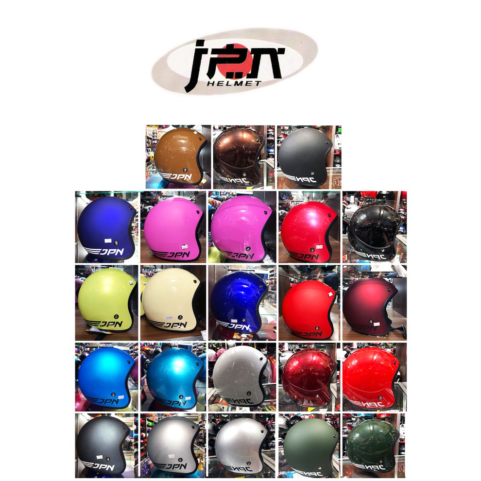 Helm bogo JPN + KACA DATAR