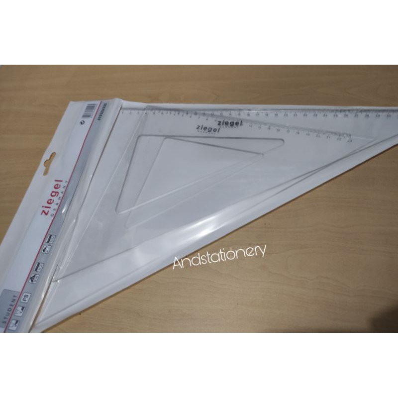 

penggaris ziegel set segitiga 333