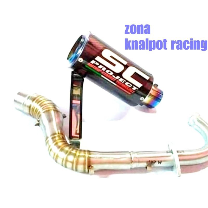 Knalpot sc project nmax-aerox-lexi-pcx knalpot racing sc project knalpot motor racing matic