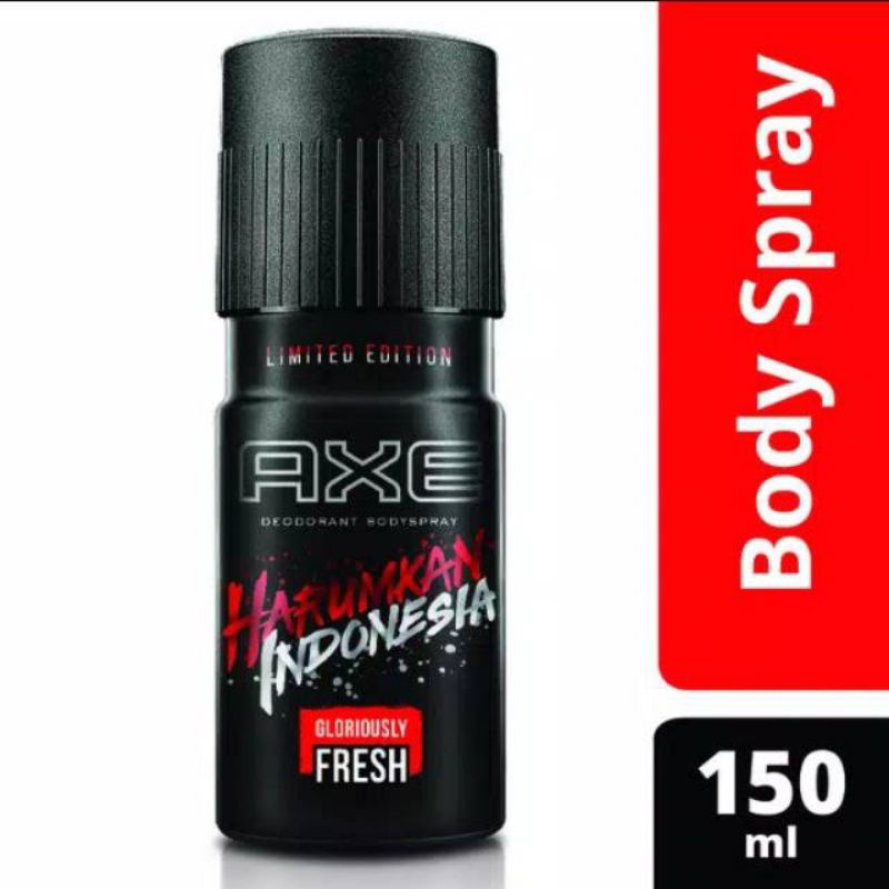 AXE MeN Deodorant Limited Edition Harumkan Indonesia 150ml Bodyspray Axe parfum saku 17ml AXE Roll oN Urban Anti Bakteri Protection 50ml AXe Deodoran Axe Hair styling Pomade 75g Axe minyak rambut Axe Glod Temptation 135ml