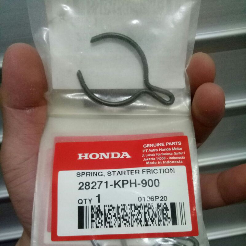 Spring Starter Friction 28271 KPH 900 Kawat Kancing Selahan Engkol Supra X125 LAMA 2015-2013 28271 K