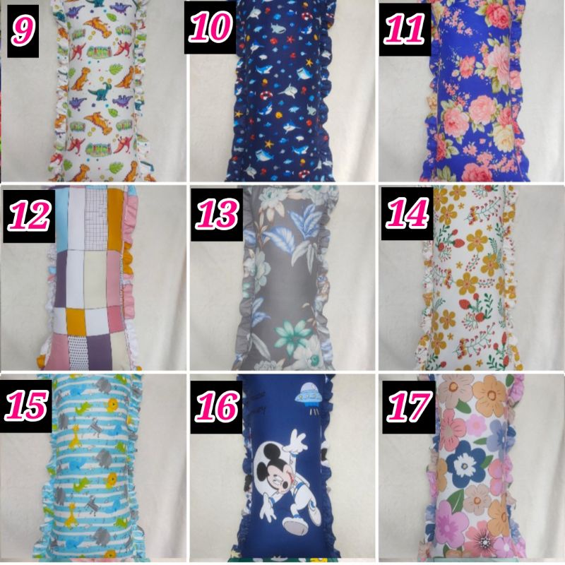 Sarung bantal cinta jumbo / besar 50x100 cm termasuk rumbai