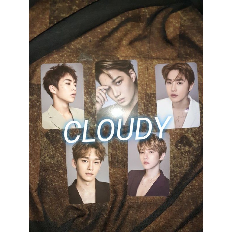 PHOTOCARD BENEFIT SG19 EXO BAEKHYUN CHANYEOL KAI XIUMIN