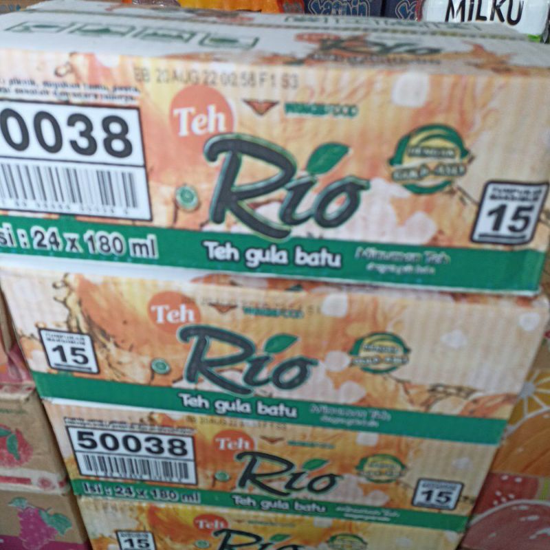 

Teh Rio - Teh Gula Batu - 1 dus isi 24