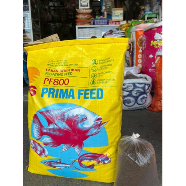 Ms Prima Feed PF 800 kemasan 1kg