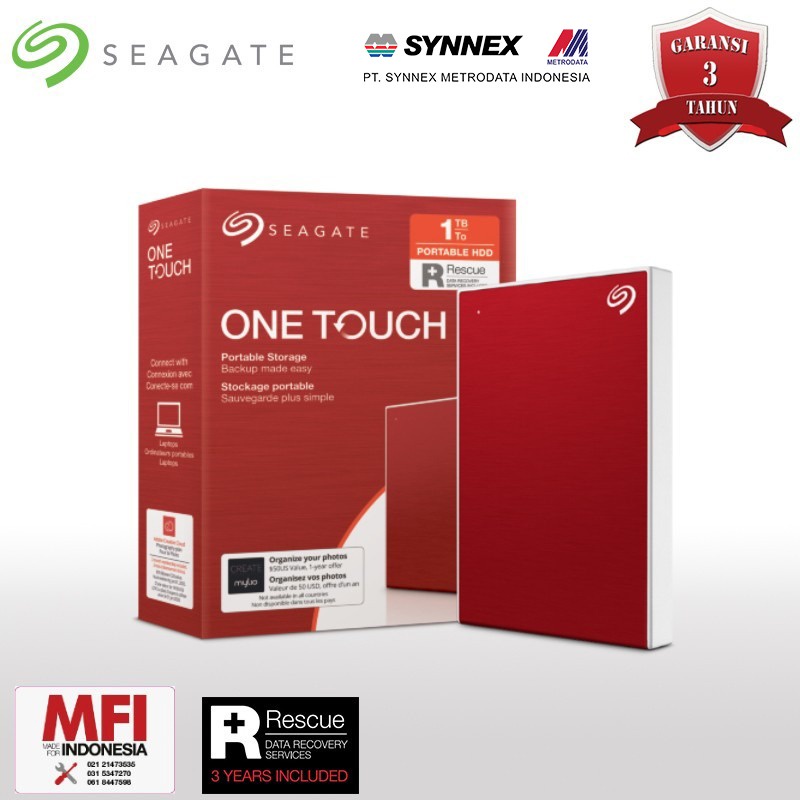 Harddisk External Seagate One Touch 1TB