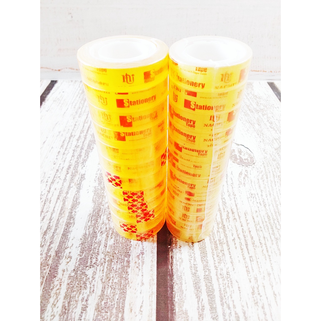 (SLOP) LAKBAN NACHI BENING 1/2 x 25 / ISOLASI NACHI KECIL / LAKBAN NACHI KECIL