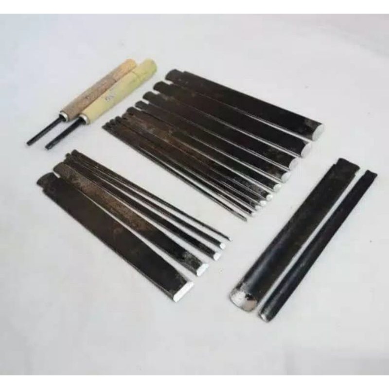 alat pahat bonsai tatah ukir pohon bonsai bahan baja