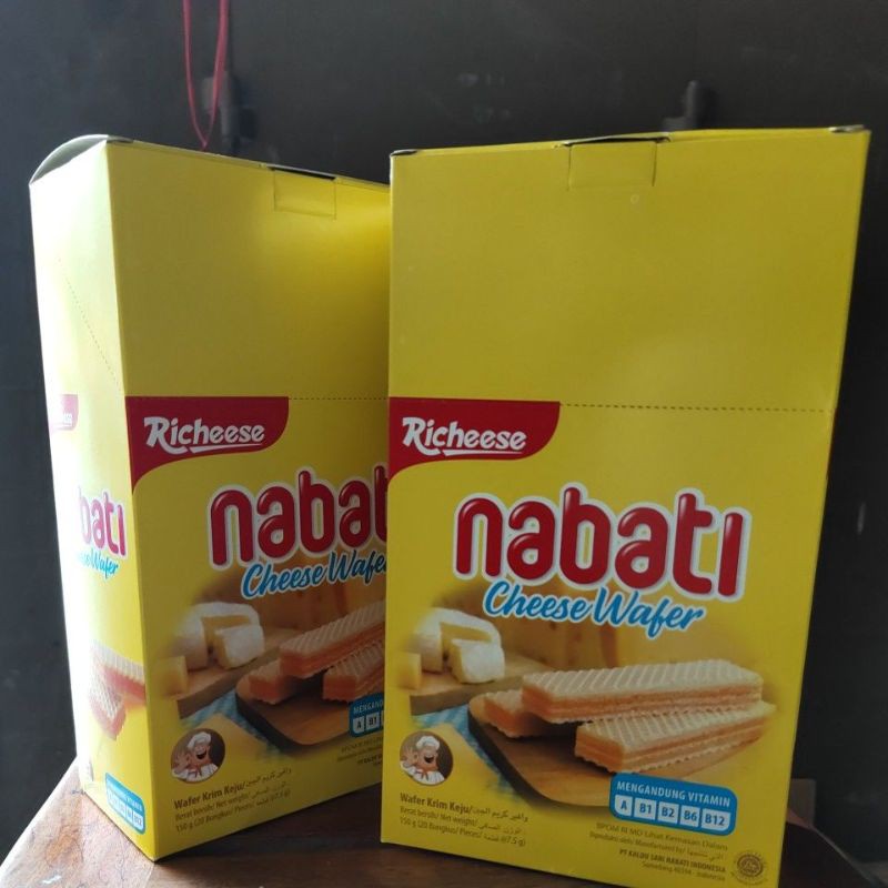 

Nabati Wafer keju / coklat (Box)