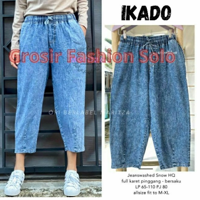 Ikado Baggy Pants | Celana Jeans Jumbo GFS