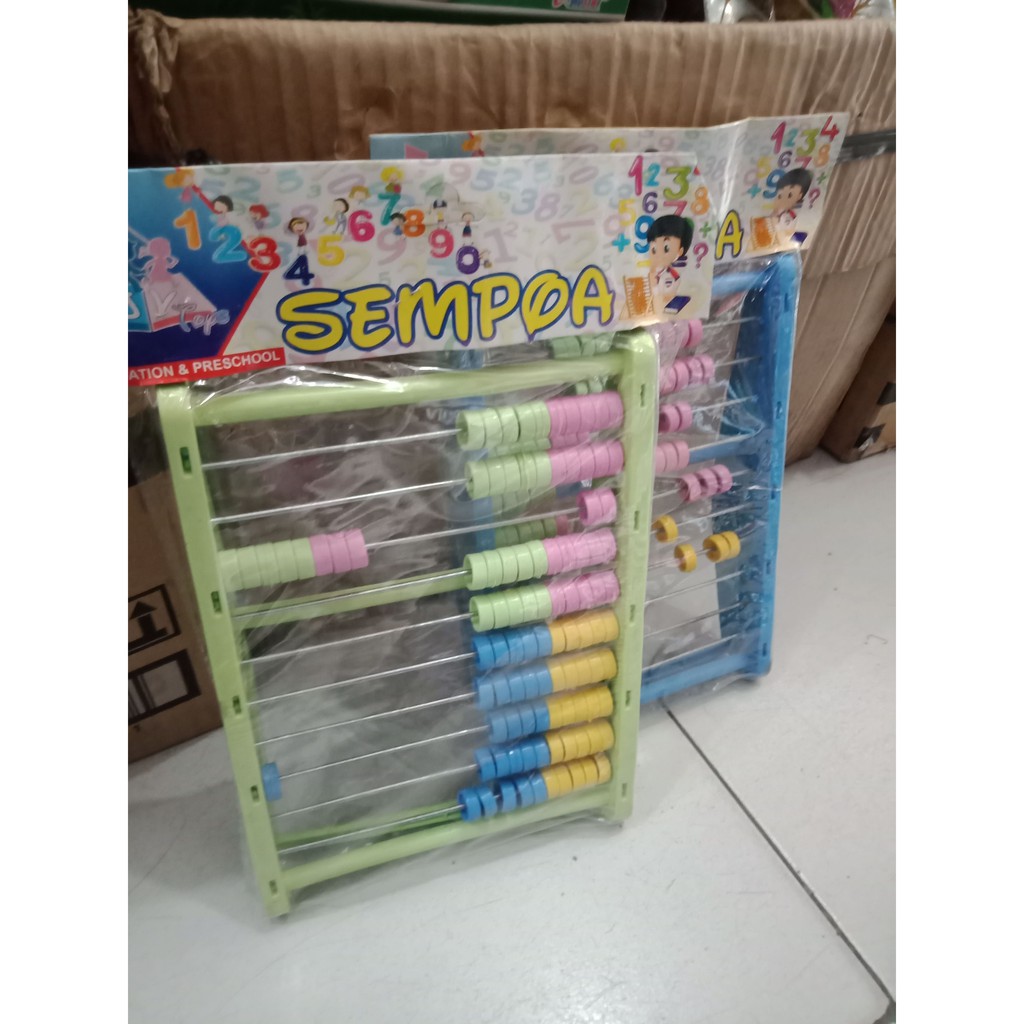 Sempoa alat hitung ukuran besar