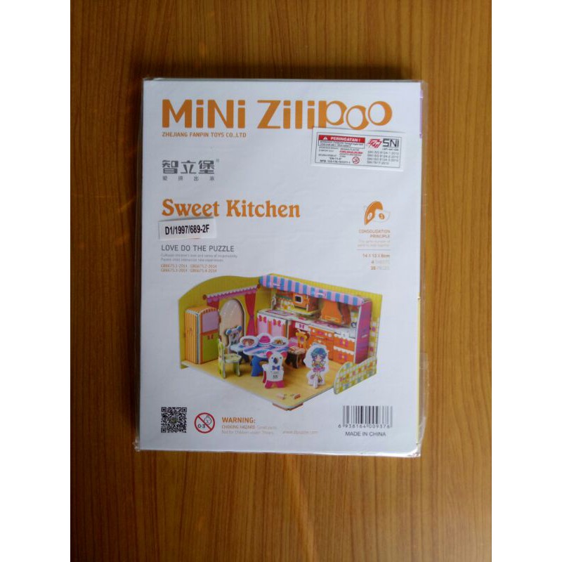 3d Mini Zilipoo Sweet Kitchen