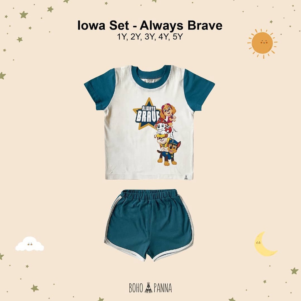 BOHOPANNA IOWA SET / SETELAN BAYI