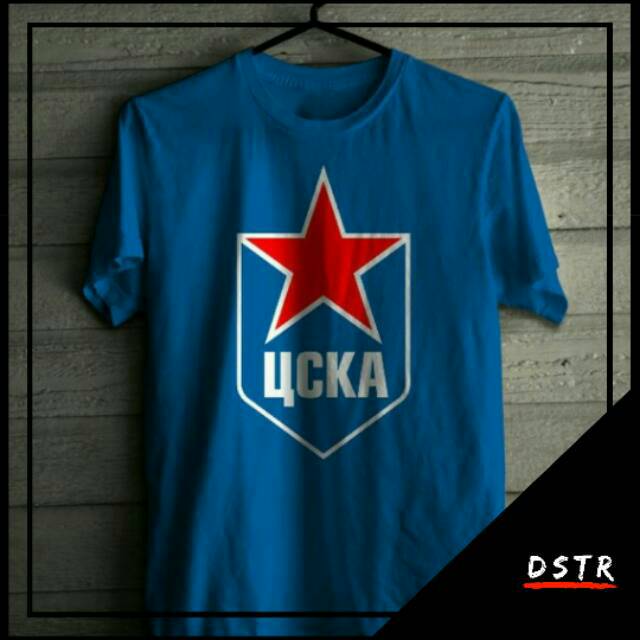 Kaos Bola CSKA Moscow Size XS-6XL