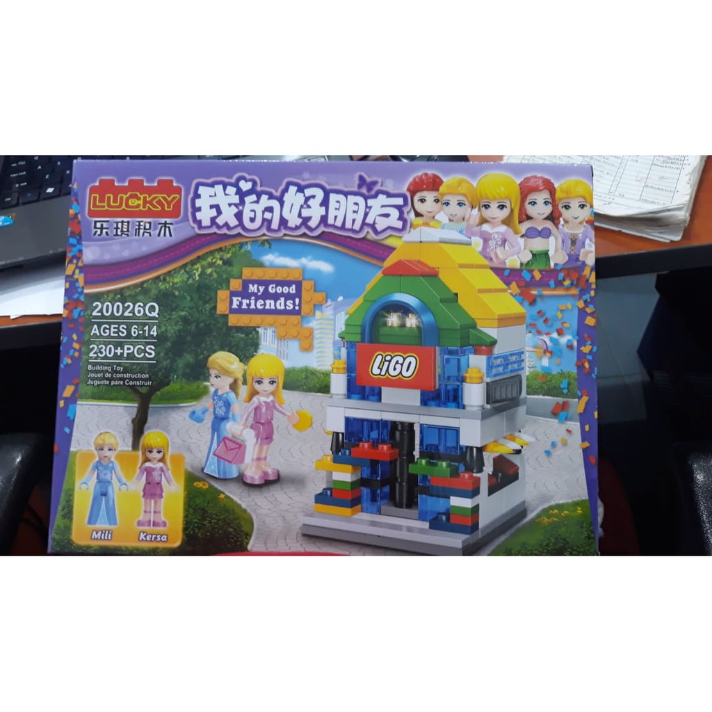 Lego Toko Ligo Mainan Puzzle 20026Q