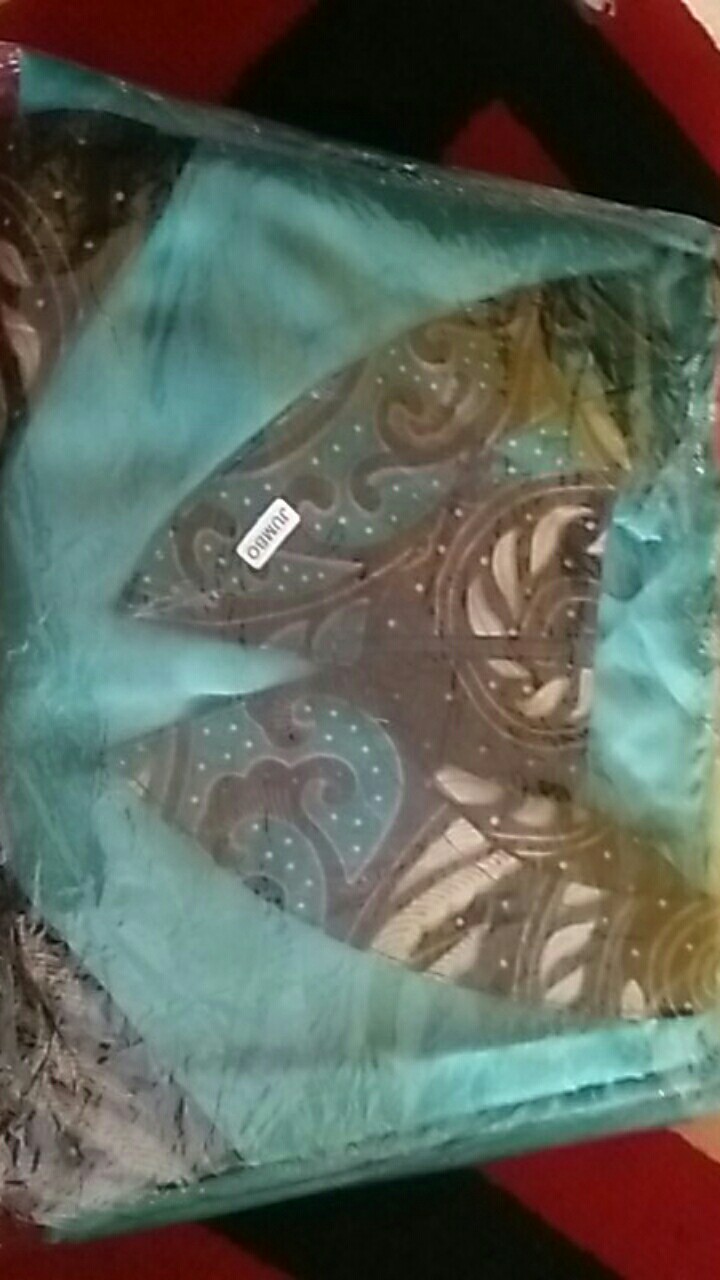 Batik Couple Keluarga Modern Seragam Batik Sarimbit Puser Hijau Tosca Batik Pekalongan Busui Jumbo