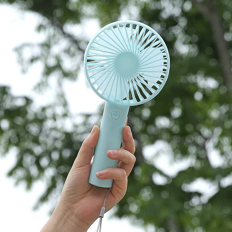 cod★ready★ Kipas Mini Angin Portable USB Fan 3-Speed Adjustable Handheld for Travel Office Room Household globallagilaku