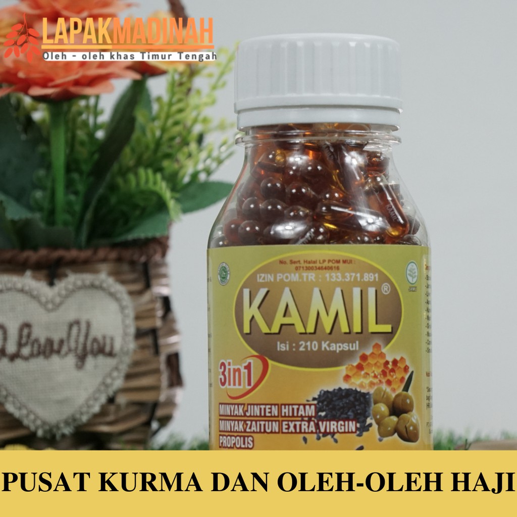 Jual Kamil Herbal Habbatussauda 3 In 1 Jinten Hitam Multivitamin Shopee Indonesia 0055