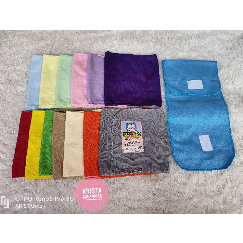 ILHAM BABY - (3pcs) Gurita bayi perekat praktis, warna polos rainbow