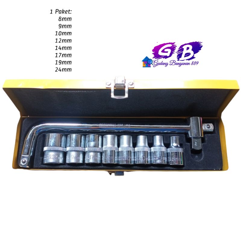 KUNCI SOCKET BARAKUDA (1 PAKET)