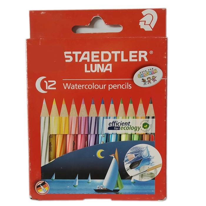 

PENSIL WARNA STAEDLER LUNA 12 PENDEK WATERCOLOUR PENCIL