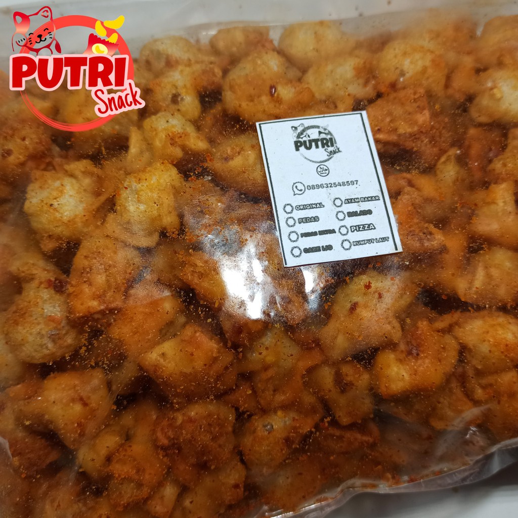 Siomay Kering Bumbu Seblak 500gr Original / Pedas / Extra