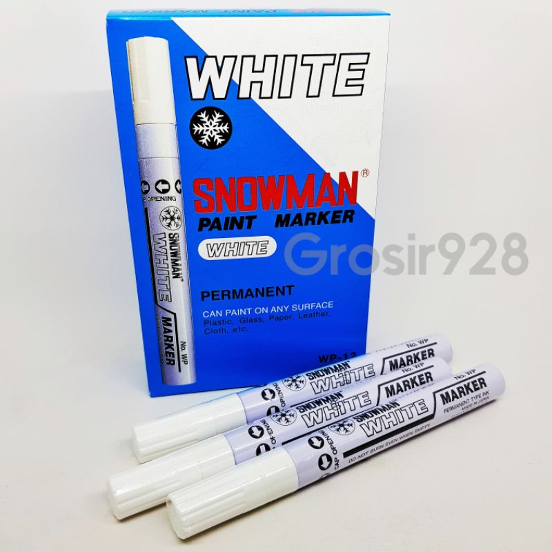 

Spidol Paint Marker Snowman White
