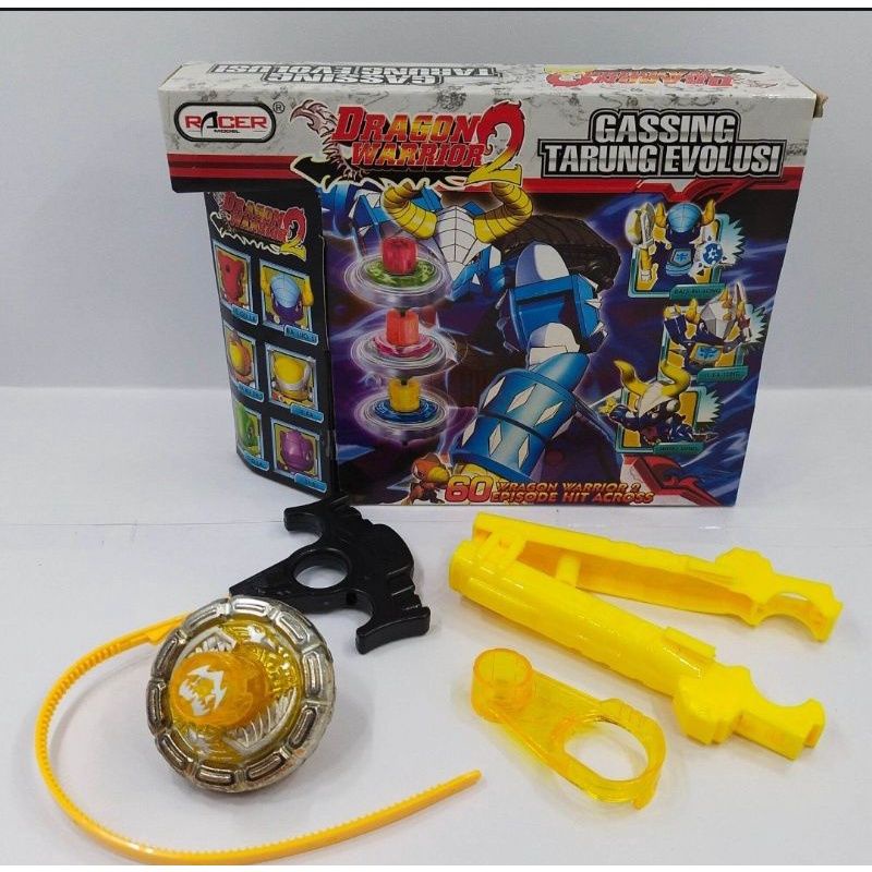 mainan gangsing petarung dragon warrior