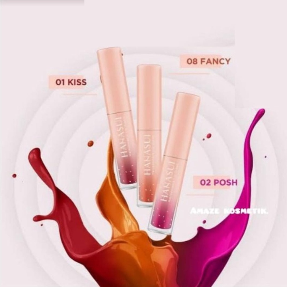 HANASUI LIPCREAM MATTEDORABLE | HANASUI BOBA EDITION LIPCREAM ALL VARIAN