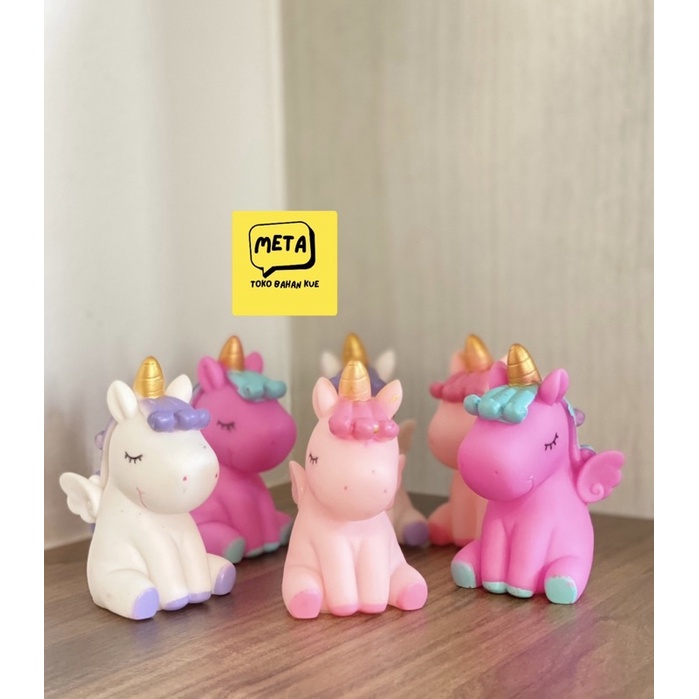 

TOPPER KUE ULANG TAHUN UNICORN / HIASAN KUE ULANG TAHUN