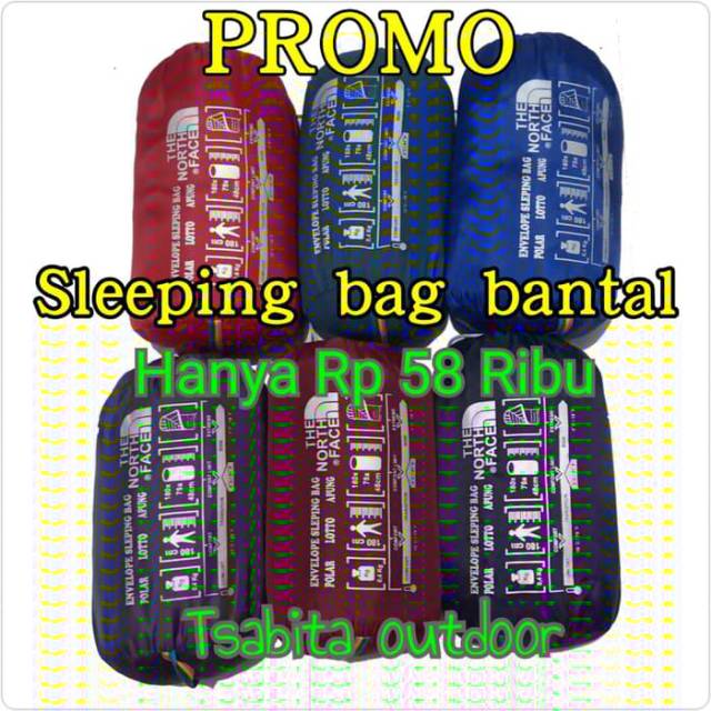 Sleeping bag bantal sb ultra light kantong tidur