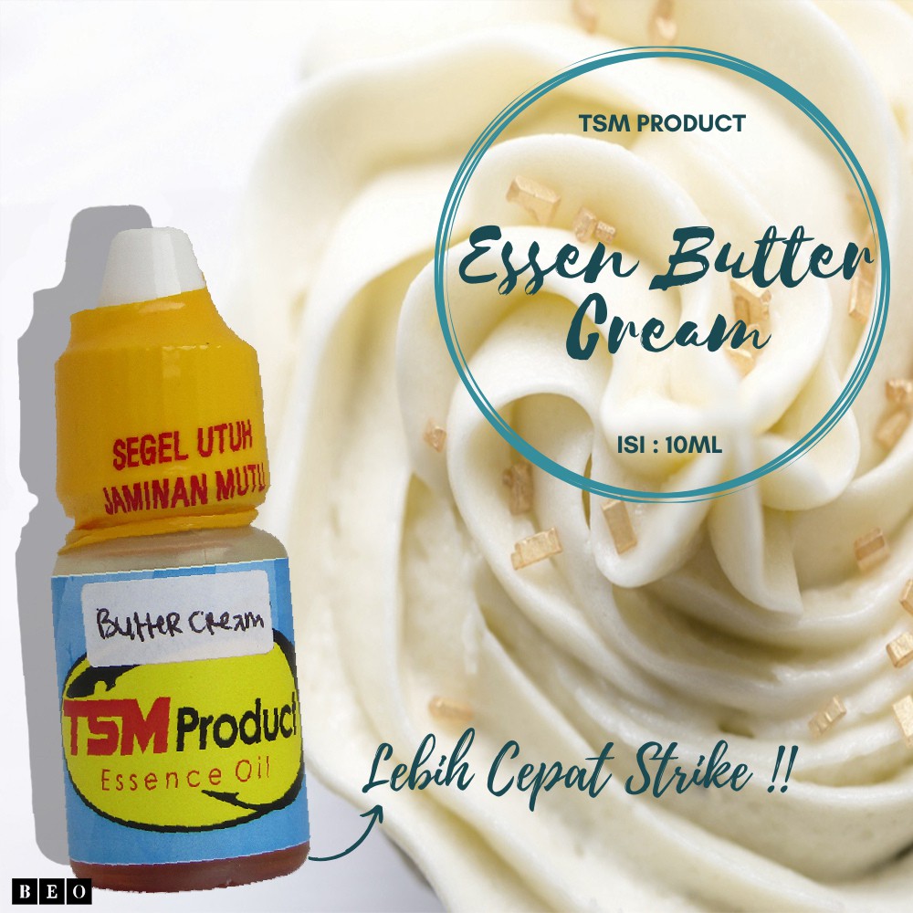 ESSEN BUTTER CREAM 10ml - Mancing Ikan Mas Nila Nilem Patin Bawal dll | TSM PRODUCT