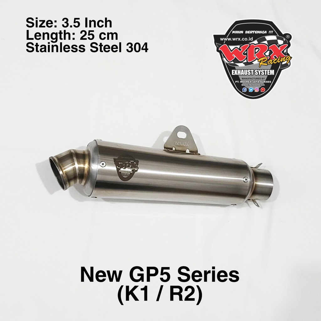 Knalpot WRX New GP5 SS K200 NMax