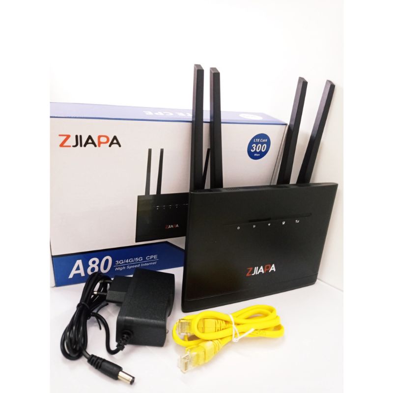 modem cpe router 4g Lte A80 unlock all operator telkomsel orbit xl indosat