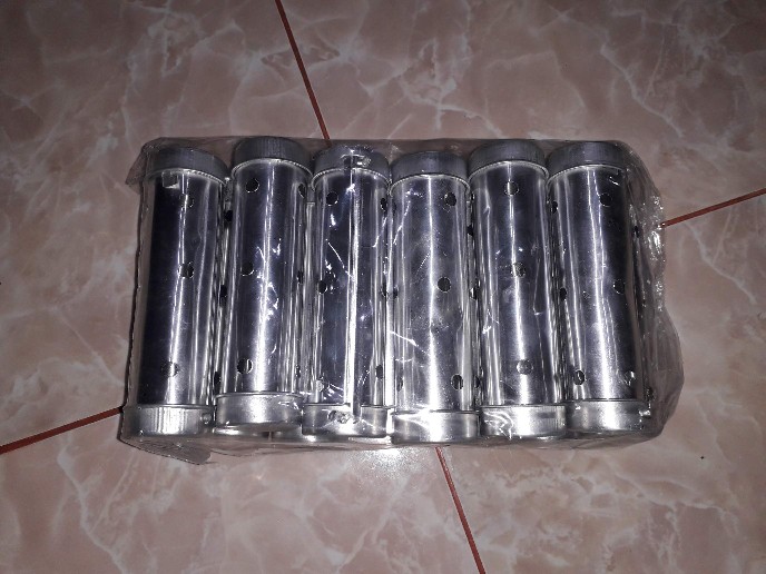 Termurah Promo Cetakan Lontong Aluminium Ukuran 4x15 Kualitas Bagus 1kg Bisa 3 Lusin