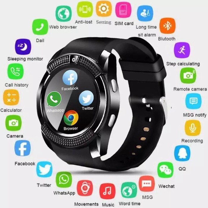 smartwatch V8