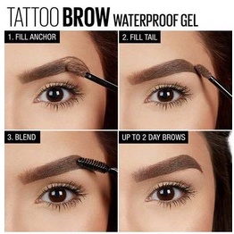 MAYBELLINE Tattoo Brow 3D Styling Gel - Eyebrow Tatto