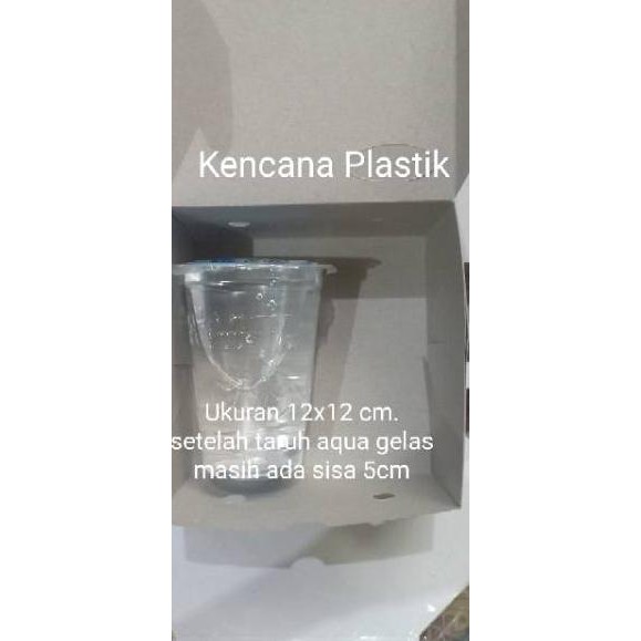 

Dijual Murah !!! Box Kotak Dus Kue Snack Polos 12x12 cm @100pcs ..,..
