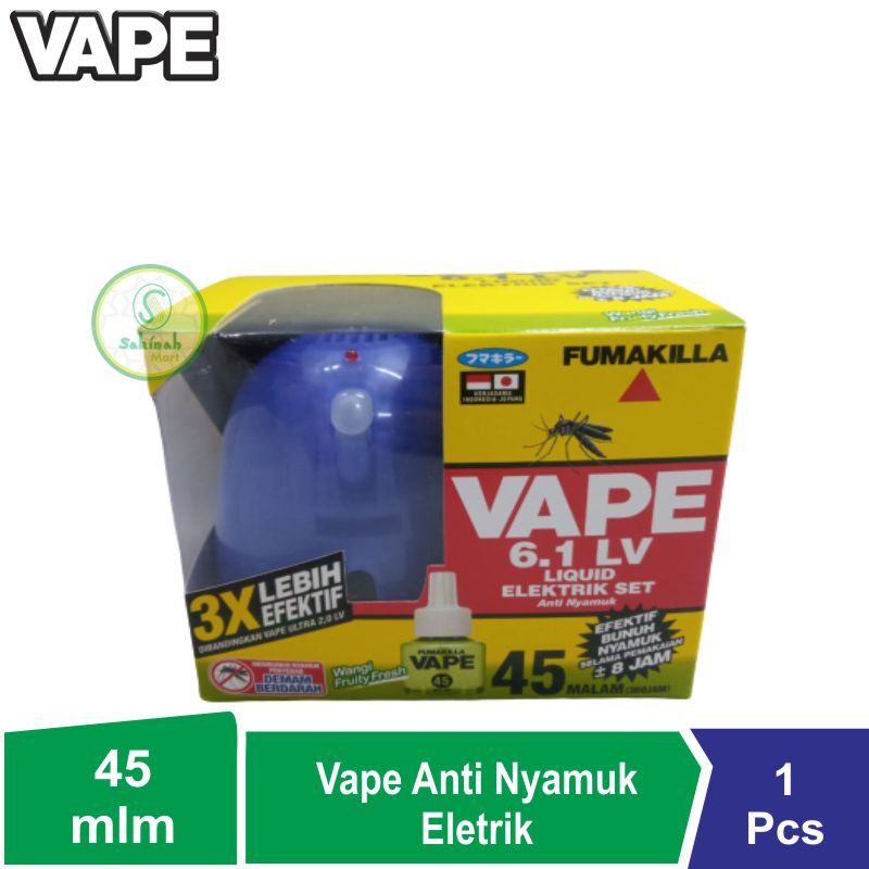 Fumakilla Vape Anti Naymuk Elektrik Free Refill