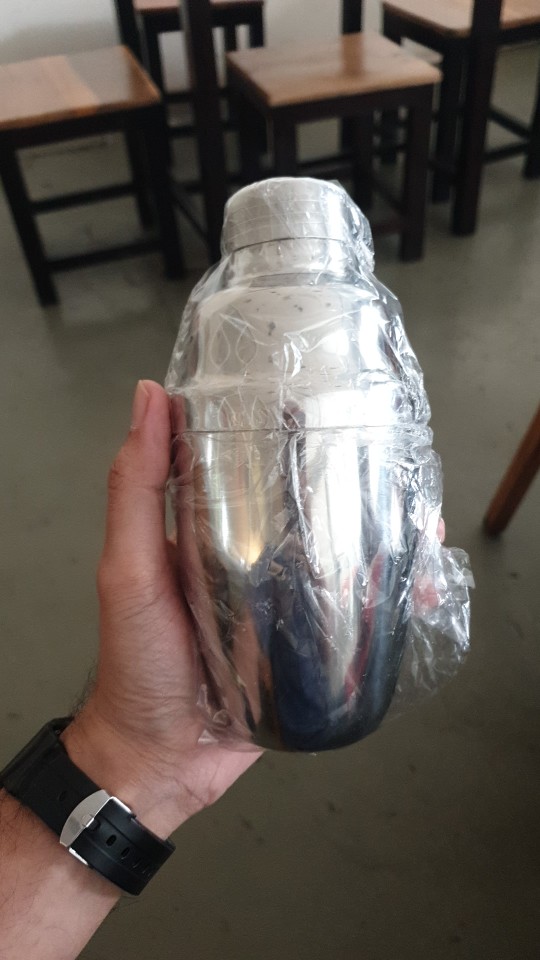 Shaker Cocktail Stainless / Shaker Minuman - 550ml