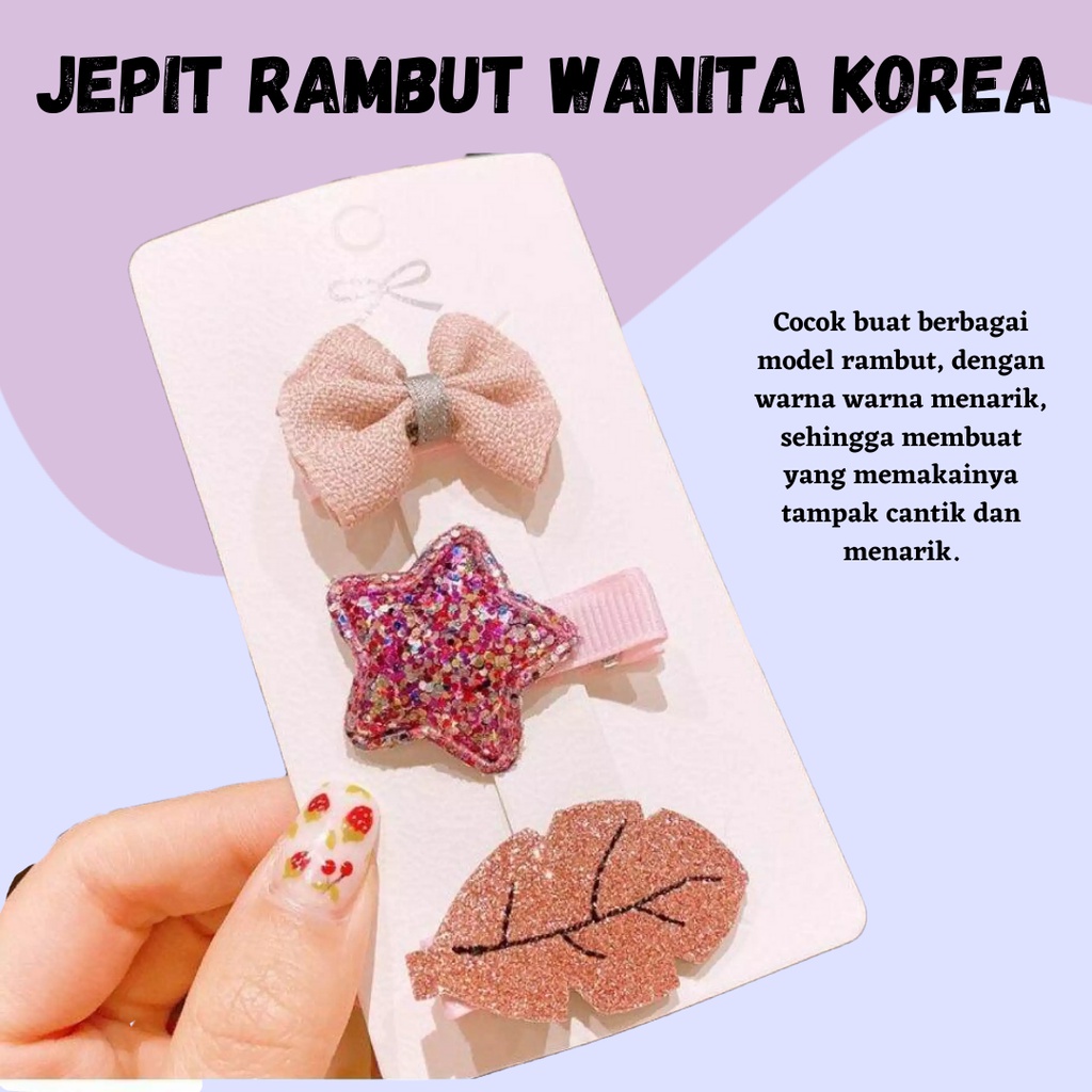 PROMO!! Jepit rambut Wanita Korea You are so Beautiful / Jepit AnakAnak