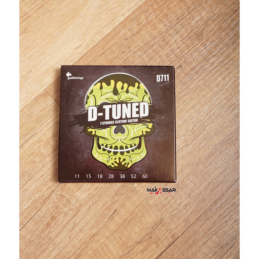 GalliString 11-60 Electric Guitar 7-Strings D-tuned D711