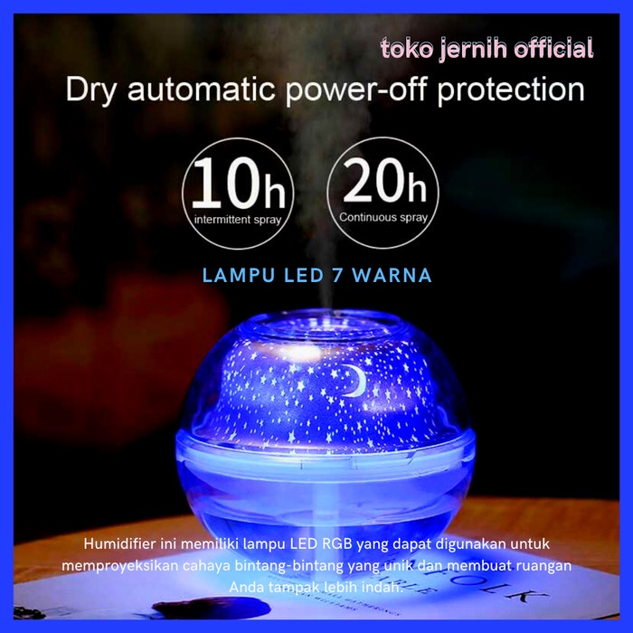 Alat Pengharum Ruangan Otomatis Humidifier Diffuser Uap Aromaterapi