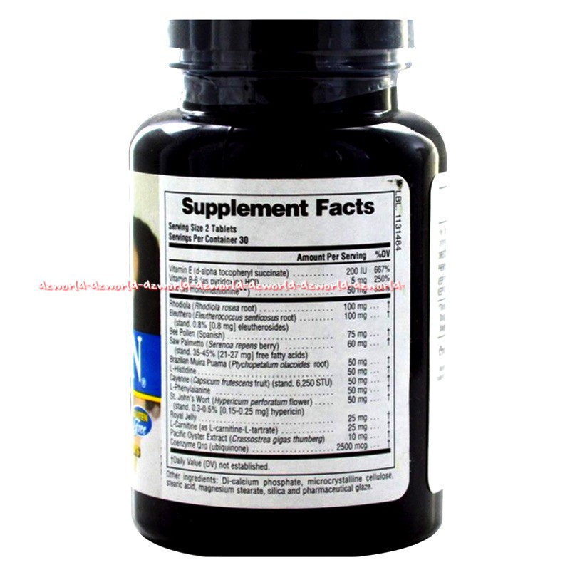 Nature's Plus Ultra Virile Actin 60tablet Untuk Stamina Pria Dewasa